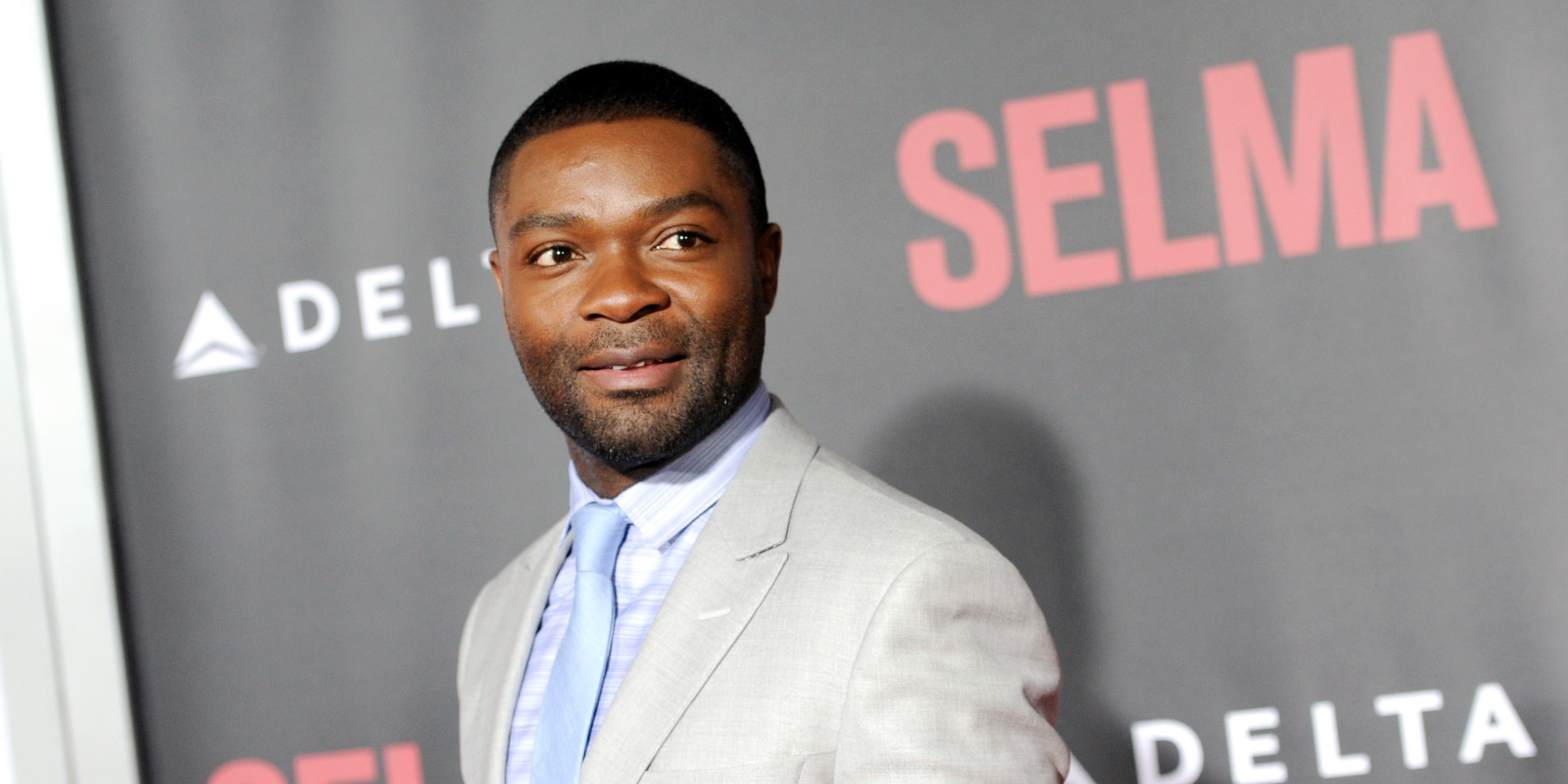 Actor David Oyelowo attends the premiere of "Selma" at the Ziegfeld Theatre on Sunday, Dec. 14, 2014, in New York. (Photo by Evan Agostini/Invision/AP)