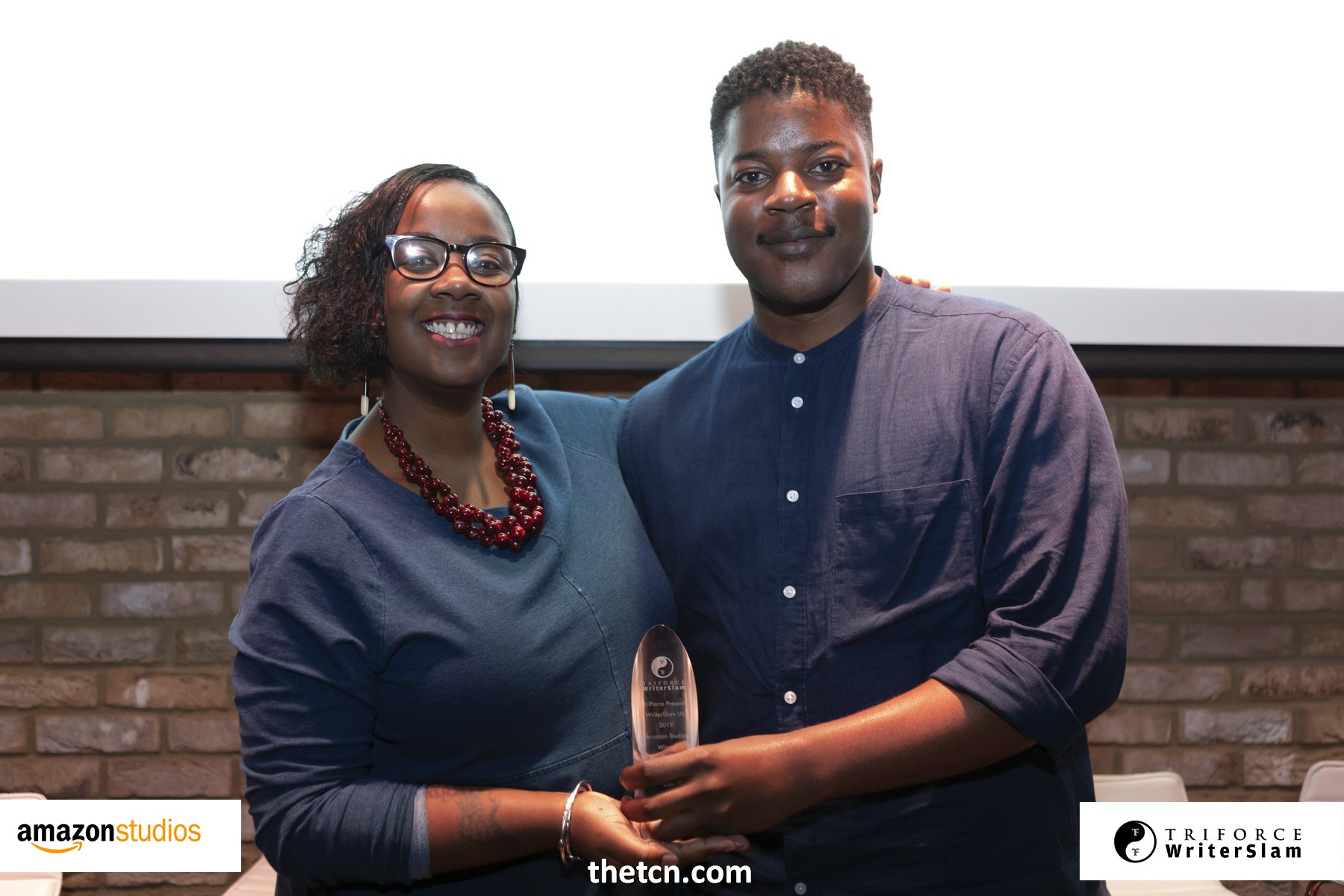 #WriterSlam 2019 with Amazon Studios! What a fantastic evening, with not one, but two winners! Congrats Celia Morgan and Omari McCarthy. Make sure you don’t miss out on our next WriterSlam opportunity and sign up to our mailing list here to be kept up to date: http://triforcepromotions.us3.list-manage2.com/subscribe?u=ec1692306ae5525449ed0309b&id=323793f2d4